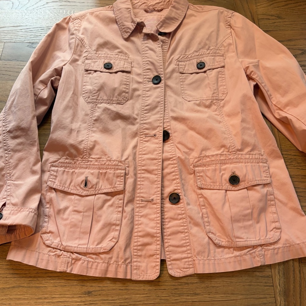 Eddie Bauer Pink Women's Utility Jacket Size Large